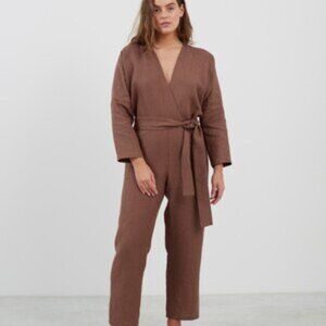 Heavy Linen Jumpsuit - LoveandConfuse